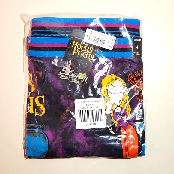 ❤️NWT VINTAGE TORRID HOCUS POCUS PANTY DISNEY BOYSHORT - PLUS SIZE HALLOWEEN - Picture 6 of 10